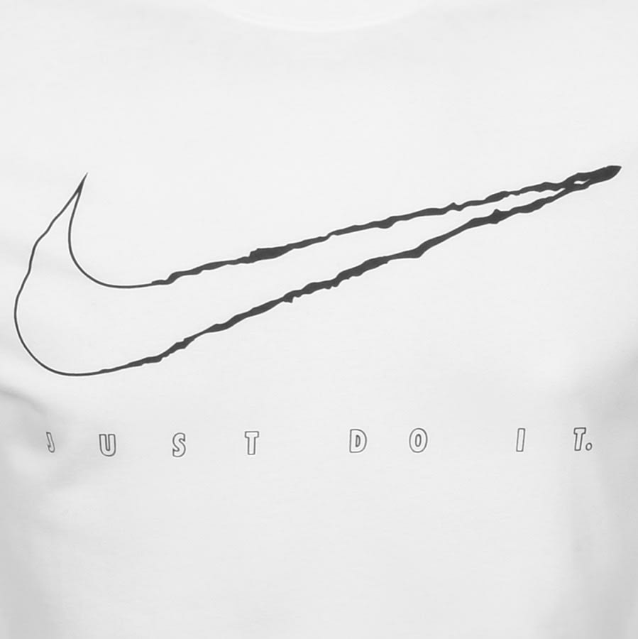 Alternative Image for ProductNike Training Dri Fit Logo T Shirt White3